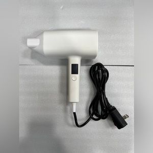 White Lightweight + Powerful Blowdryer w/ Lcd Screen